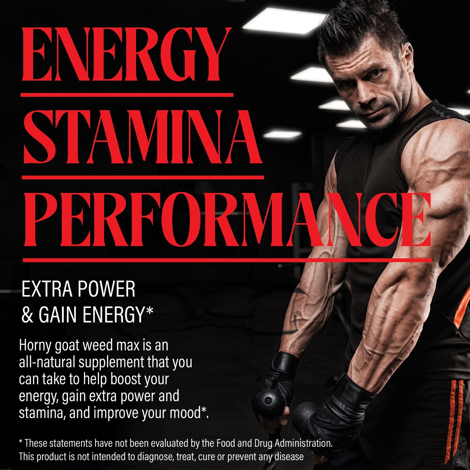 Natural Horny Goat Weed & Maca Gummies – Stamina, Performance, and Energy Boost