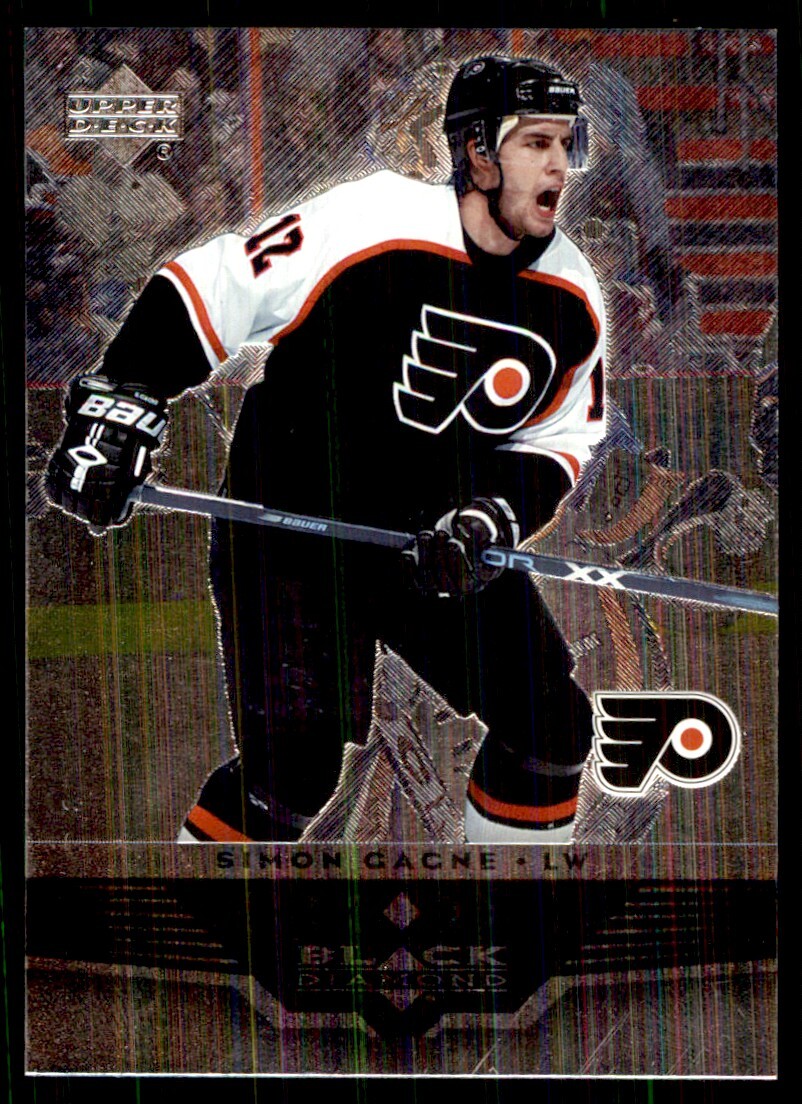 2005-06 Upper Deck Black Diamond Simon Gagne Philadelphia Flyers #63