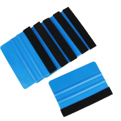 10X Vinyl Applicator Decal Wrap Scraper Car Squeegee Soft Felt Edge Sticker Tool - Picture 3 of 12