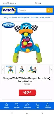 playgro walk with me dragon