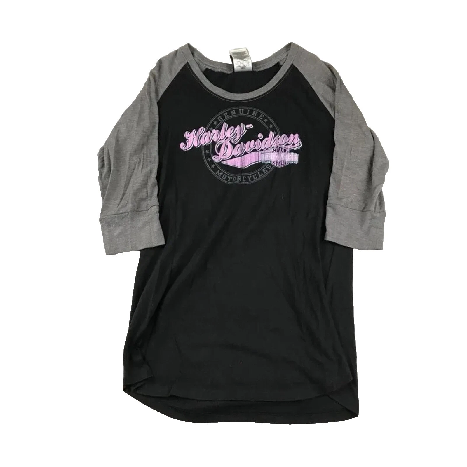 Mistura de Algodão Harley-Davidson Activewear Blusas para mulheres