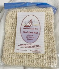 Pendergrass Bay, Sisal Soap Bag for Clean, Exfoliate and Revive, 8023