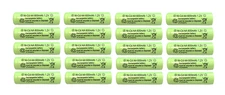 20-PCS AA Rechargeable Batteries NiCd 600mAh 1.2v Garden Solar Lights Ni-Cd V20