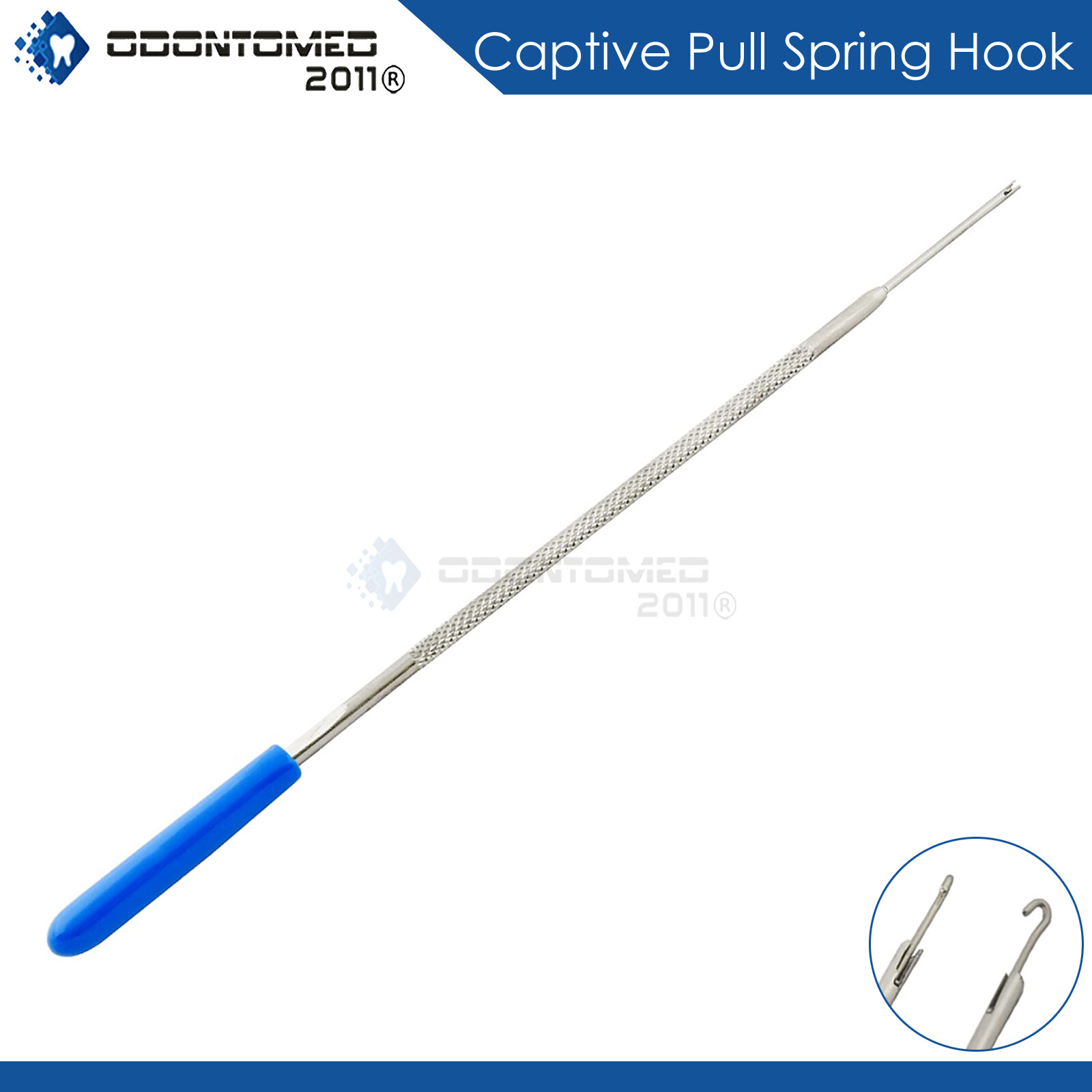 Self Retracting Captive Spring Hook 7'' Easy Positioning Positively ...