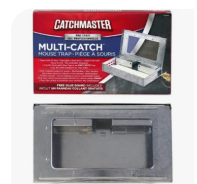 Catchmaster Pro Strength Multi-Catch Mouse Trap #606MC NIB Live Catch ...