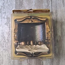 NOS Vintage Amerock Carriage House Recessed Bath Soap Dish Grab Bar NOS