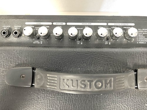Kustom Model Dual 35 DFX Lead Guitar Amplifier AC 120V 60W - 60HZ - Picture 8 of 14