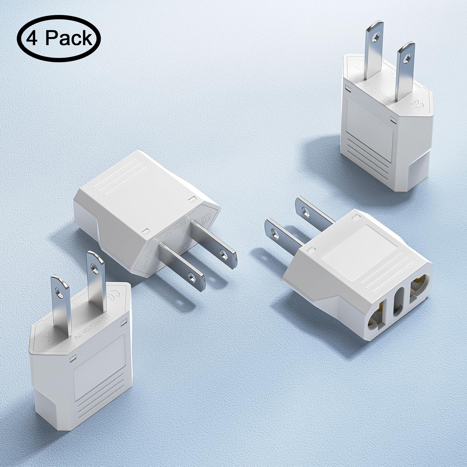 Type C E F L N To Usa Travel Power Converter