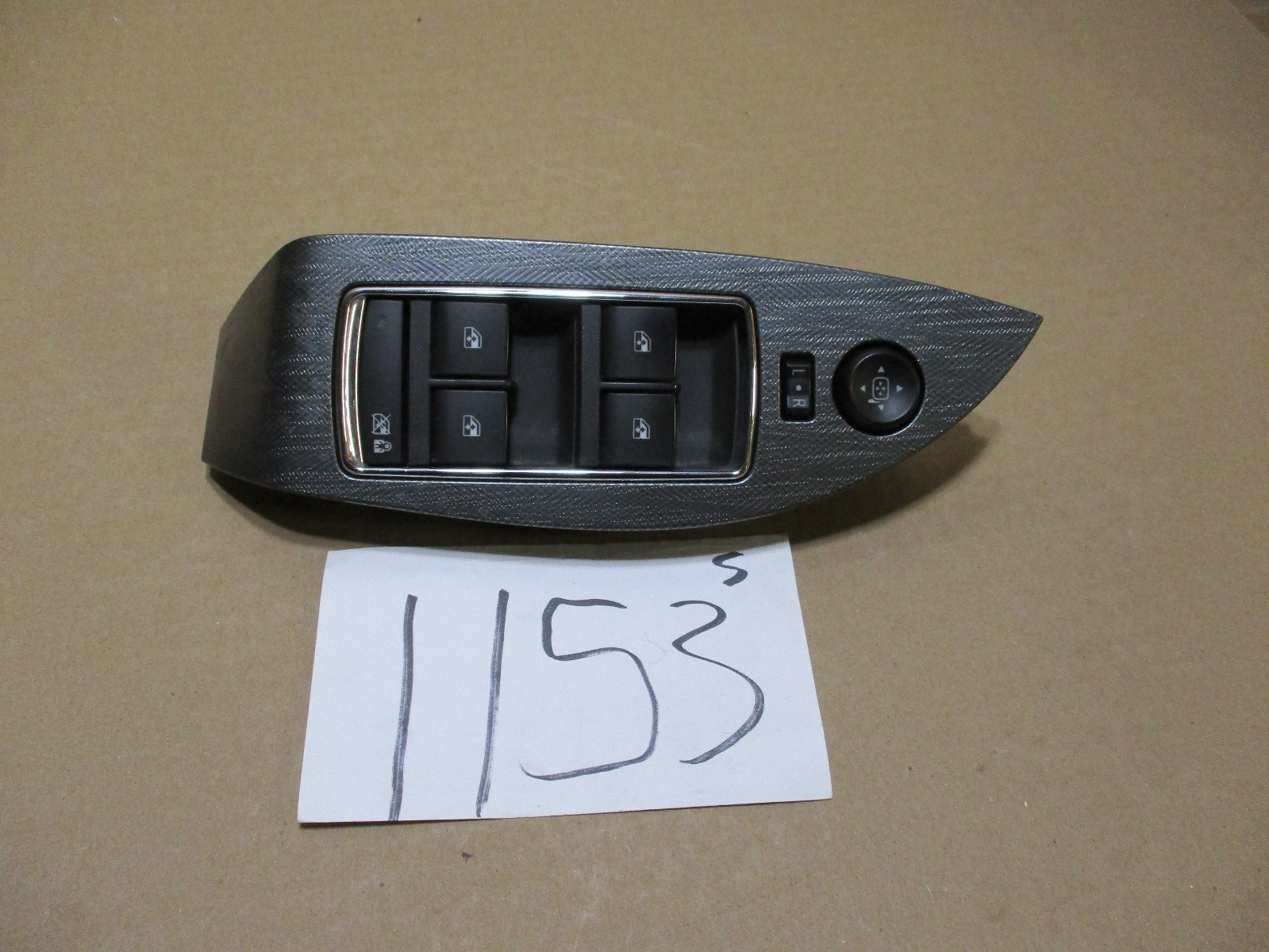14 15 16 Chevrolet Impala MASTER Window Switch Control Power DRIVER #1153-S 