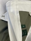 HOUSE OF CARRINGTON Men's Clubhouse Olive Green Cotton Pleated Pants Size 36 NEW — photo 5