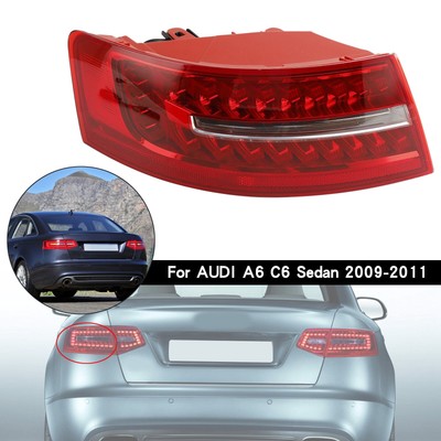 Left Outer Trunk  Tail Light Lamp Für AUDI A6 C6 Sedan 2009-2011