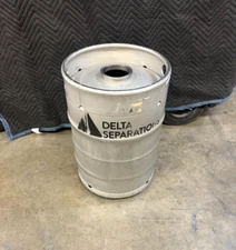 USED - Delta Separations 15.5 Gallon Keg w/ Dip-tube + Single Pin Clamps