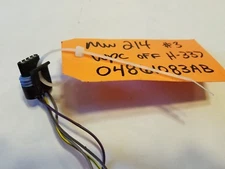 WIRE PLUG CONNECTOR OFF AIR IDLE CONTROL VALVE THROTTLE BODY UNIT TBU 2.5L MOTOR