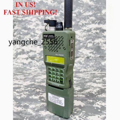 US! Tactic TRI AN/PRC-152 Aluminum Alloy Walkie Talkie Radio 15 Watts High Power