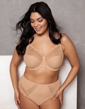 Elomi Meredith UW Banded Bra 4440 UK Sizes DD- JJ Beige New w/tags Retail 68