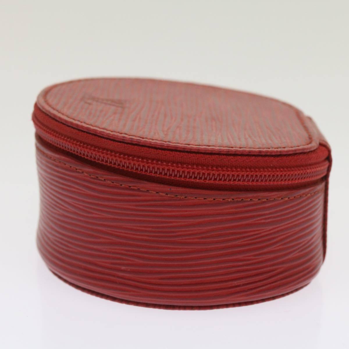 LOUIS VUITTON Epi Ecrin Bijoux 10 Jewelry Box Red M48217 LV