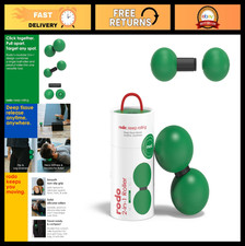 2-in-1 Peanut  Lacrosse Ball Roller  Deep Tissue Massage Tool for Fascia, Hips