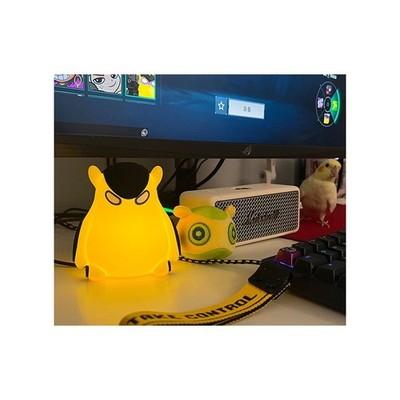 Valorant Gecko Wingman 3D Tischleuchte, weiches Silikon Nachtlicht, Ambient Lightin