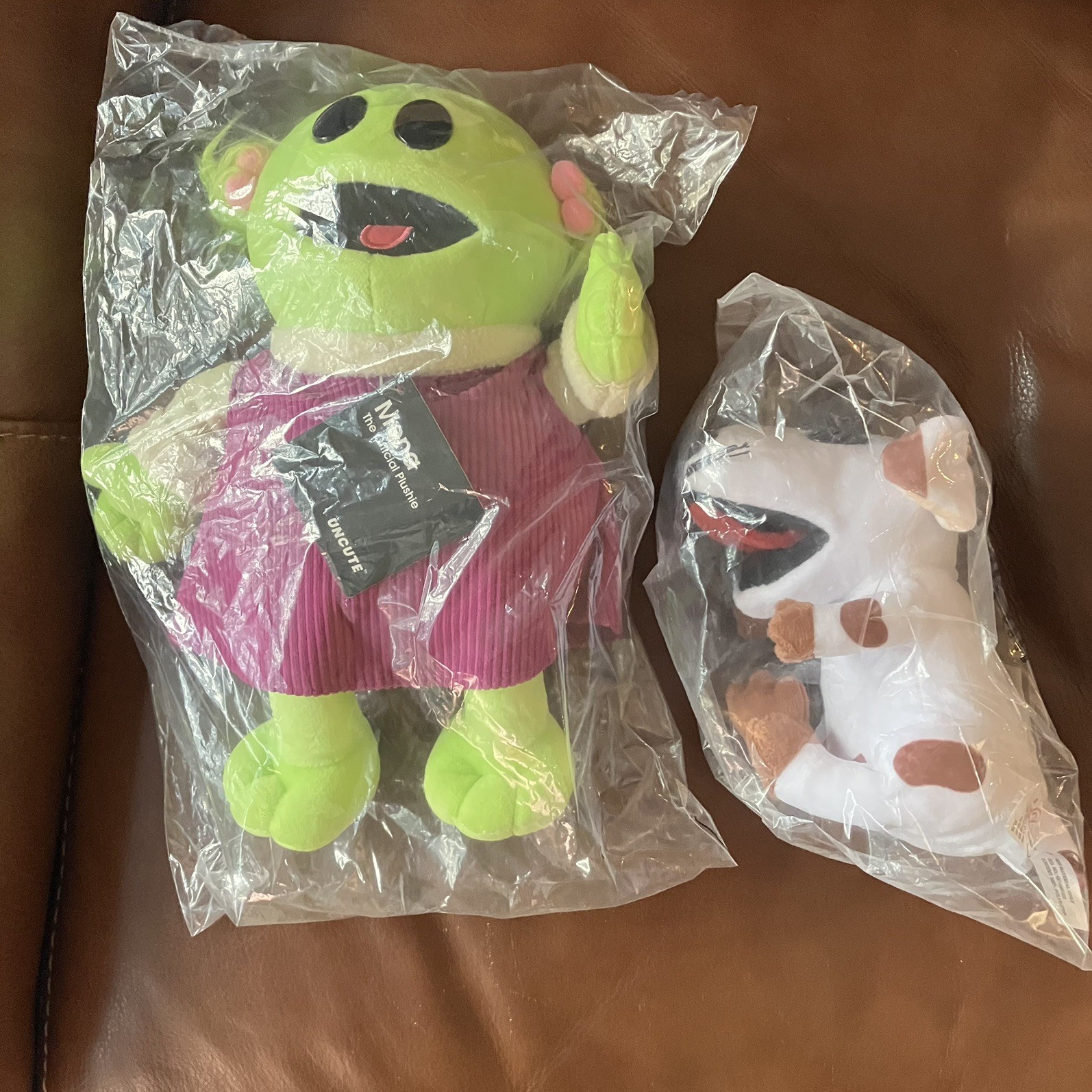 Official Nanalan Mona And Russer Plushies by Uncute, Limited Edition Sealed Set
