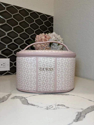 Borsa cosmetica Guess rosa