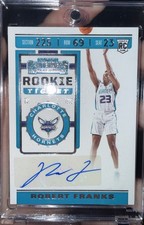 2019-20 Panini Contenders - Rookie Ticket Sticker Autographs Robert Franks #161