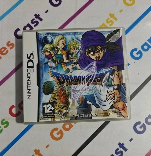 DRAGON QUEST THE BRIDE OF DESTINY NINTENDO DS ITALIAN BOX AND BOOKLETS ONLY