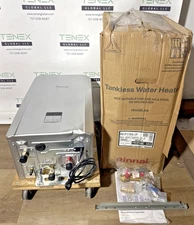 Rinnai REP199iP Indoor Tankless Water Heater 199k BTU Propane Gas (D-12 #1248)