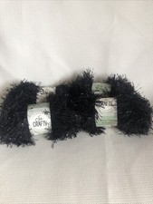 knitting crochet yarn bundle job lot Fancy Tinsel Yarn 0.200kg