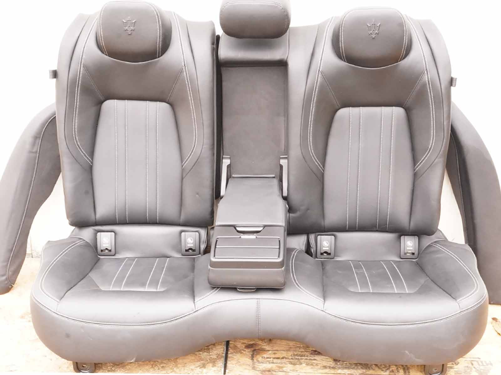2014 - 2017 MASERATI GHIBLI S M157 SEAT LEATHER BUCKET CUSHION FRONT REAR SET