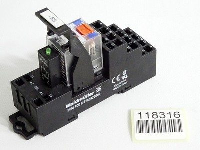 Weidmüller 8783920000 SCM4COZ 10A 300VAC Relaissockel + 8690200000