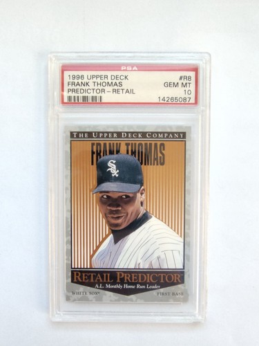 1996 Upper Deck FRANK THOMAS Retail Predictor #R8 GEM MINT PSA 10 - POP 2 !!