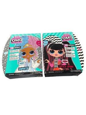 LOL OMG Surprise Spicy Babe & Sweets Fashion Dolls BFF Set 2 BRAND NEW Free Ship