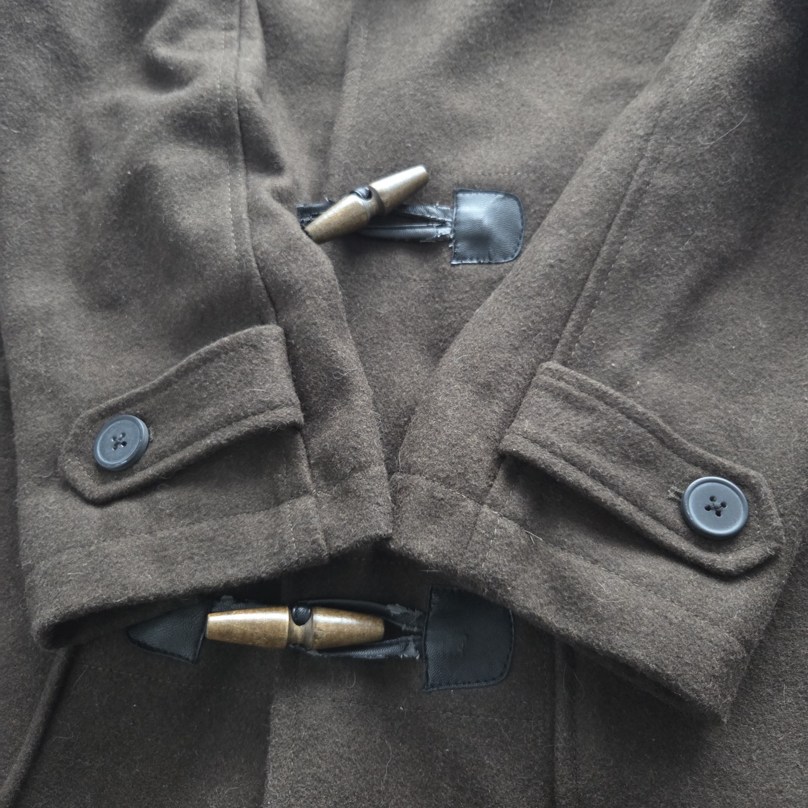 Brown Lost Monarchy Jacket – Wool/Poly Blend with… - image 5