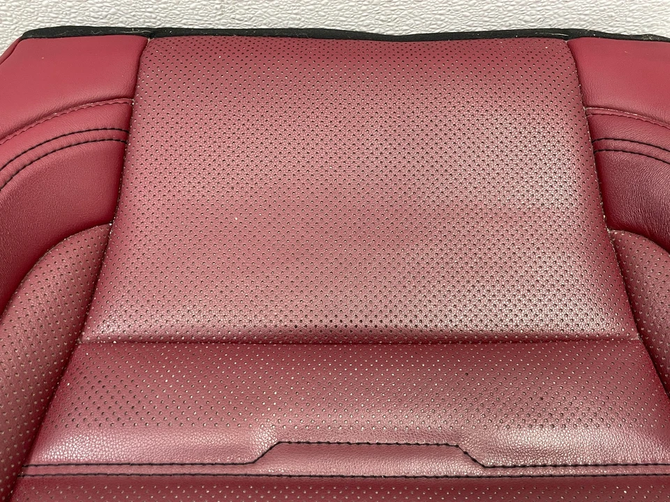 15 16 17 18 Lexus RC350 Delantero Izquierdo Conductor Inferior Asiento Cojín Rojo 1609 OEM Foto 3 de 4