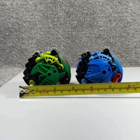 LEGO Bionicle Bohrok Gahlok 8562 Lehvak 8564 Blue Green Set with Manuals