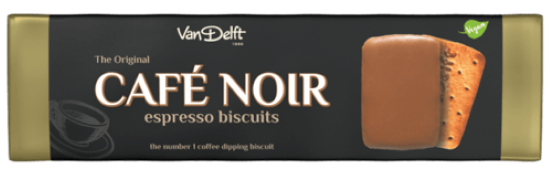 Van Delft Café Noir Espresso Biscuits 200g - Pack of 3