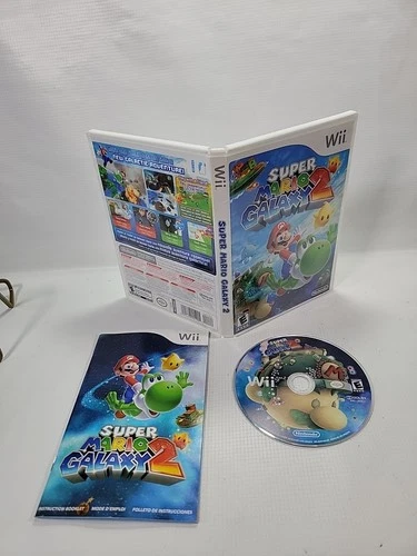 Super Mario Galaxy 2 Nintendo Wii 2010 CIB Complete Tested W/ Manual