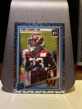 Panini 2025 Donruss Optic Trey Amos #267 Rated Rookie Stars Prizm Football SSP
