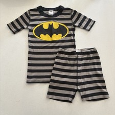 Hanna Andersson Batman Short John Pajama Set Size 6-7/ 120cm