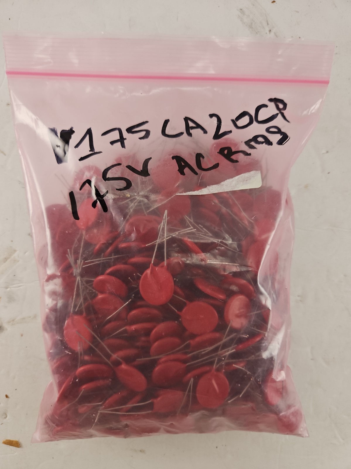 ~350pcs Littelfuse V175LA20C Varistor 175V 20mm MOV NOS Date 9847 Bulk