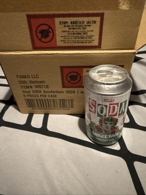 Volle Hülle (6) Funko Soda garantiert Chase Schlangengesicht neu und versiegelt