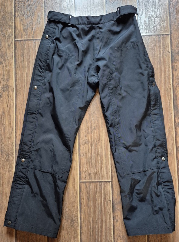 Carhartt Women's Medium Black Full Side Zip Insulated Snow Ski Pants Trousers