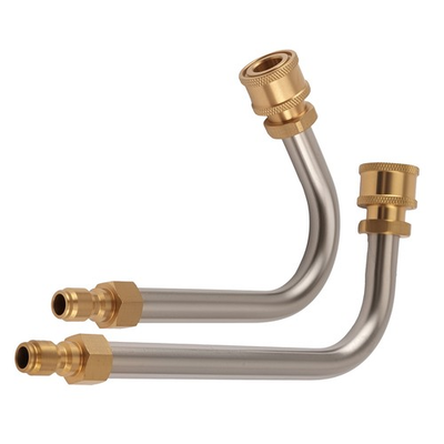 #ad Deluxe Pressure Washer Extension Wand 90 120 Degree 4000PSI Quick Connect Steel $20.08