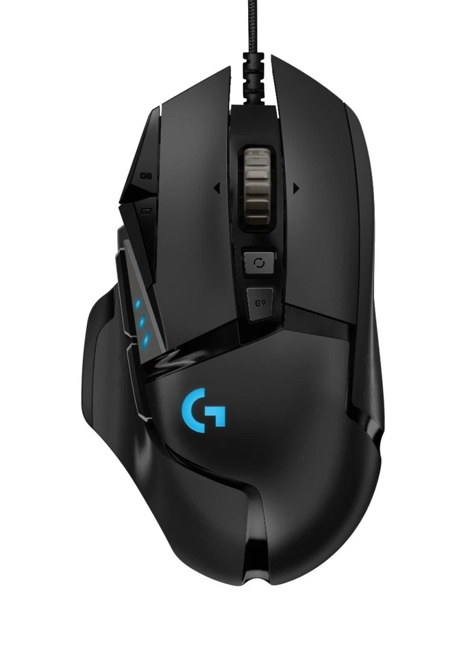 Logitech G502 HERO Gaming Maus 25K DPI, RGB, USB, 150 Mio-Klick Switches neu, #1 - Bild 3 von 3