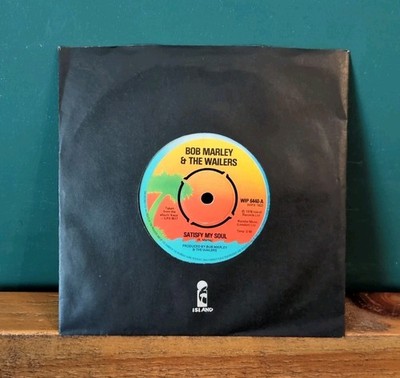 Bob Marley & The Wailers Satisfy My Soul / Smile Jamaica 7'' Record 1978 Island