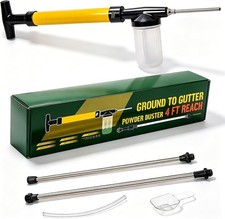 Diatomaceous Earth Powder Duster Adjustable Upto 4 FT, Pump-Powered Diatomace...
