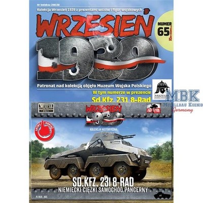 First to Fight WZ1939-65 Wrzesien 1939 Ausgabe 65 (inkl.Sd.Kfz.231 8-Rad)