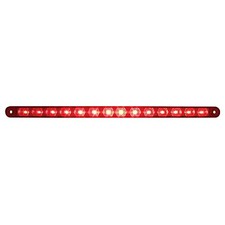 14 LED 12" Stop, Turn  Tail Light Bar Only - LED/Lens, 38947 12 Inches Red