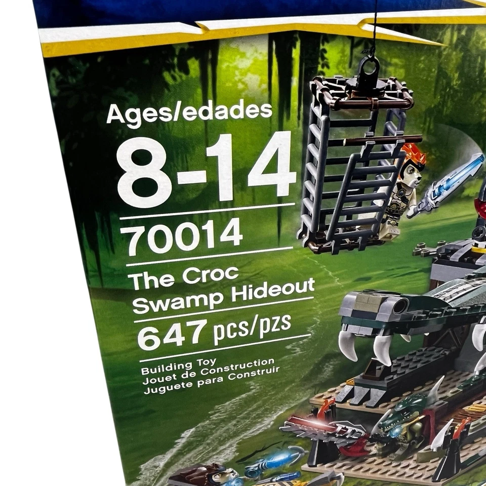 LEGO Legends of Chima: The Croc Swamp Hideout (70014) New Sealed Retired Gift - Image 3 of 4