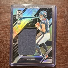 2023 Spectra CJ Stroud Monumental Jumbo Patch RC Texans SP 13/60 Texans Rookie